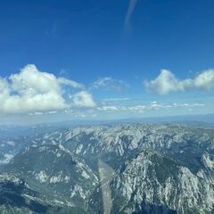 Flugwegposition um 13:36:24: Aufgenommen in der Nähe von Gemeinde Wildalpen, 8924, Österreich in 2739 Meter